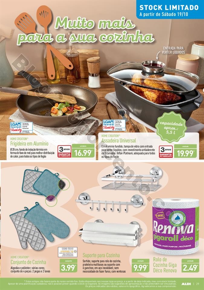 Antevisão Folheto ALDI Promoções a partir de 16