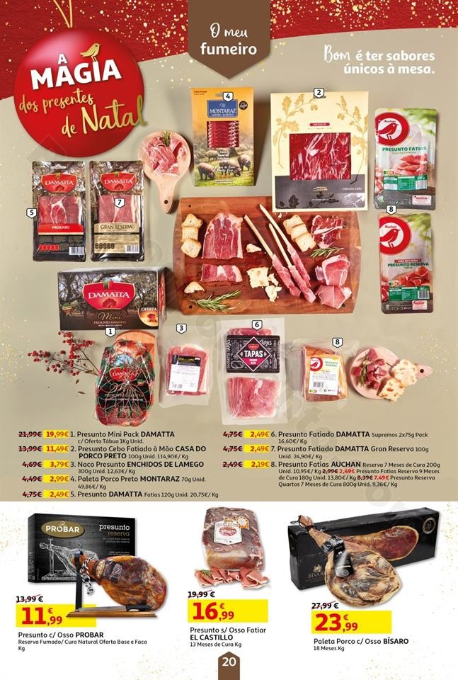 Antevisão Folheto AUCHAN Natal Promoções de 29 