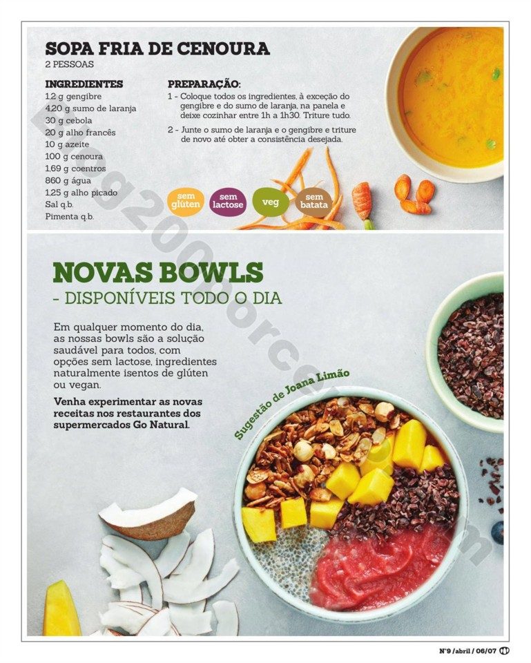 Antevisão Folheto GO NATURAL Promoções de 23 ab