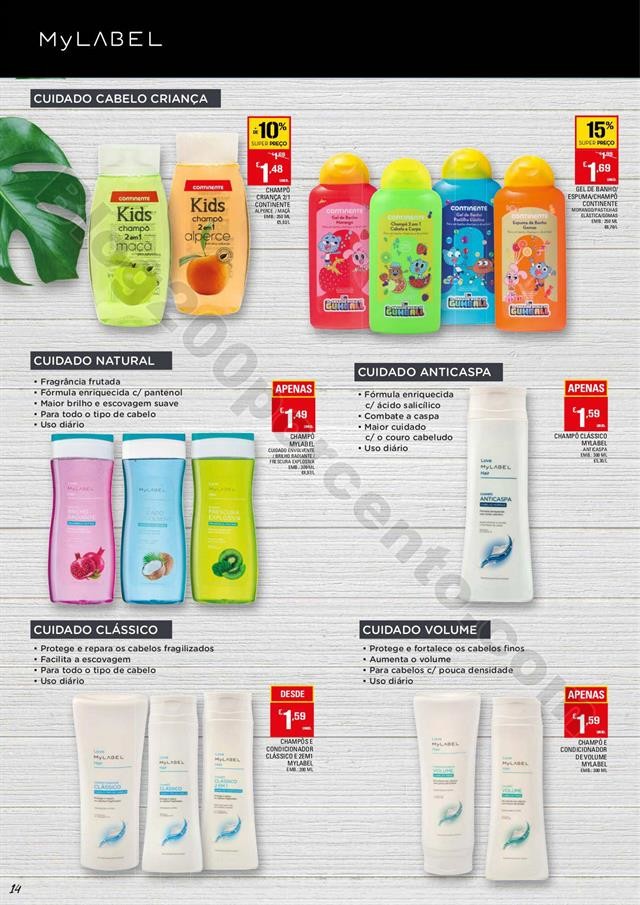 Antevisão Folheto CONTINENTE Cabelos Promoções 