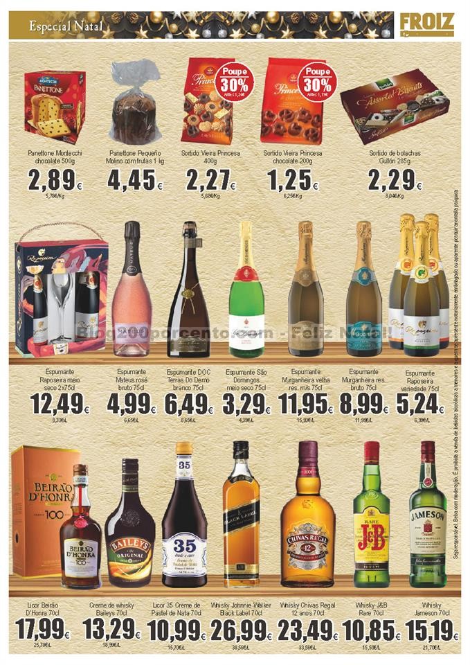 ANtevisão Folheto FROIZ Promoções de 18 dezembr