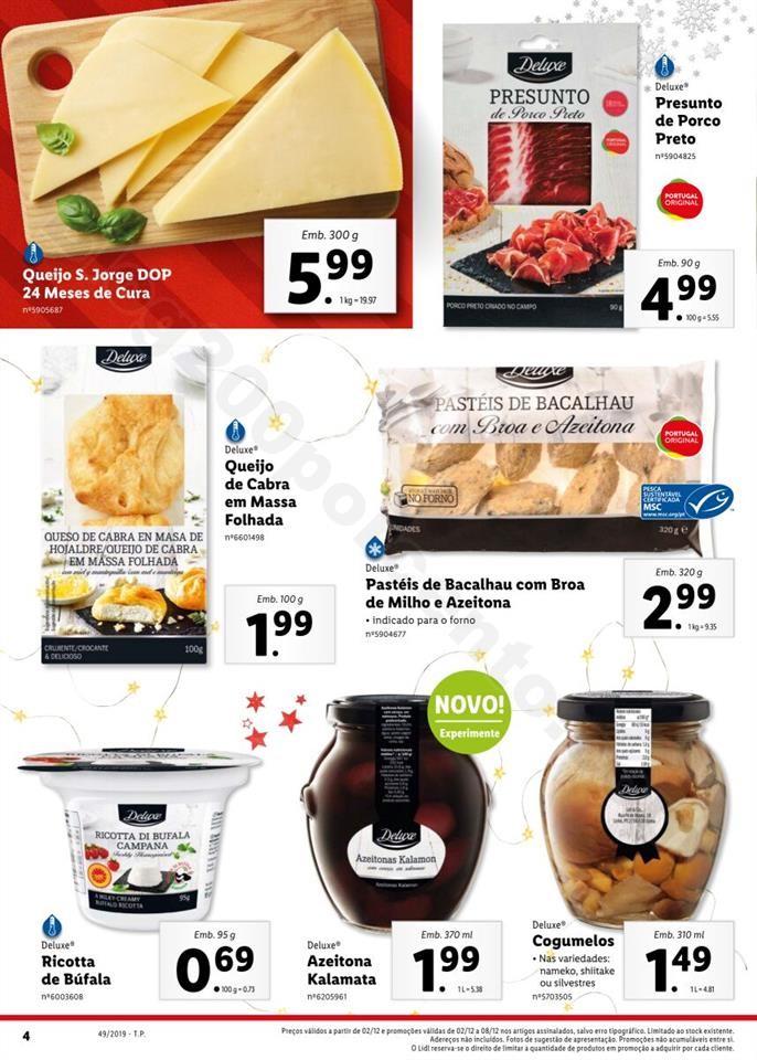 Antevisão Folheto LIDL Promoções de 2 a 8 dezem