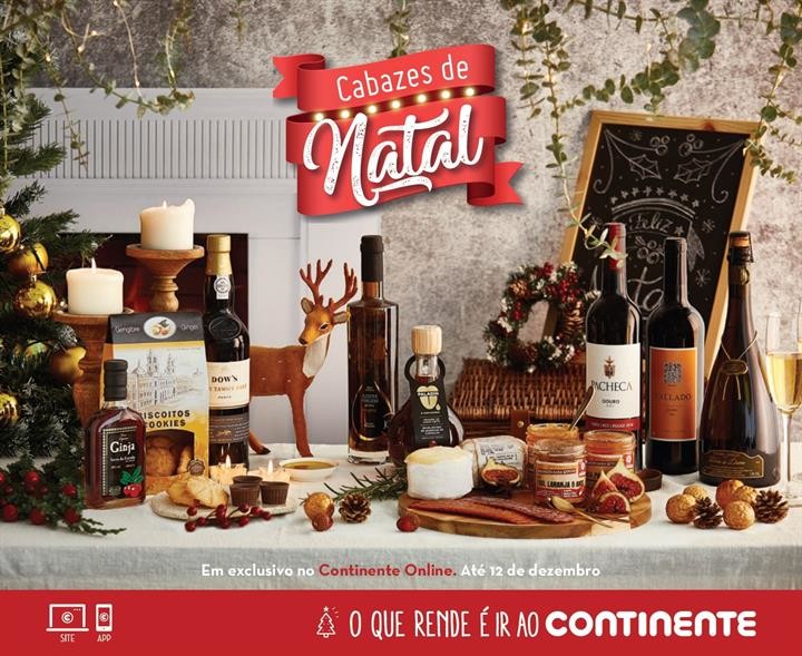 Antevisão Folheto CONTINENTE Cabazes de Natal Pro