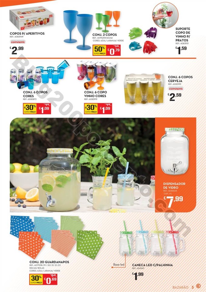 Antevisão Folheto CONTINENTE Bazarão Promoções