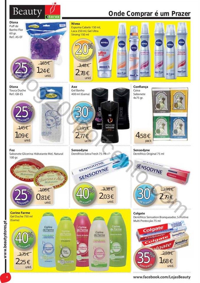 Novo Folheto BEAUTY STORES Promoções de 5 janeir
