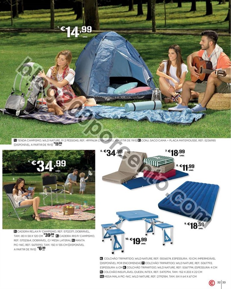 Antevisão Folheto CONTINENTE Ar livre de 10 maio 