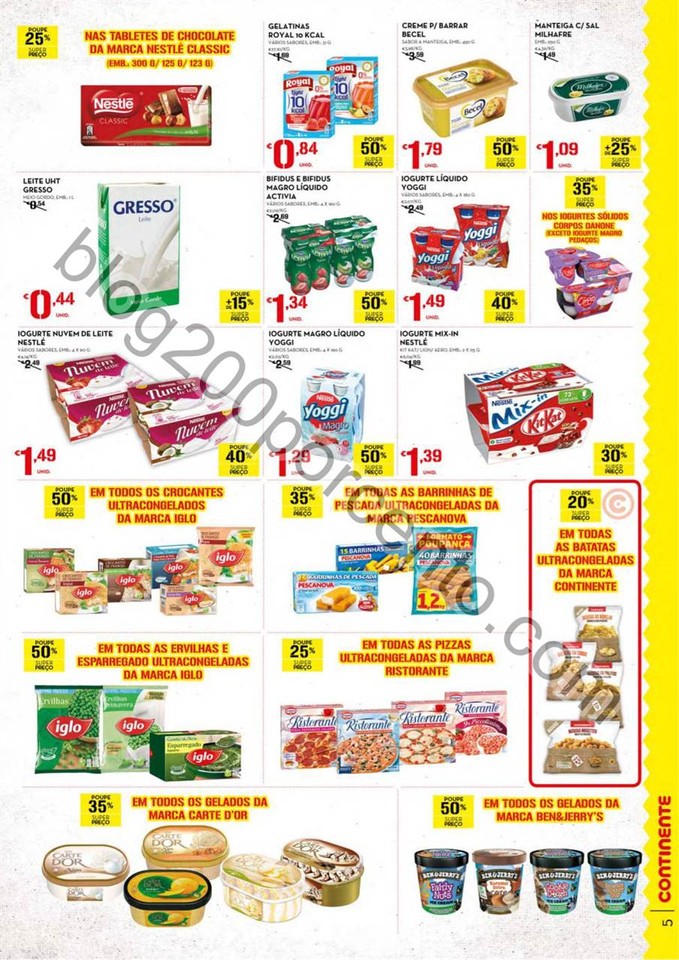 Antevisão Folheto CONTINENTE - MODELO Madeira pro