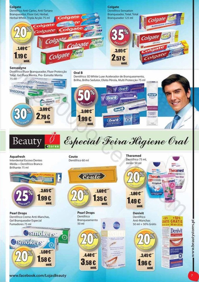 Antevisão Folheto BEAUTY STORES Promoções de 7 