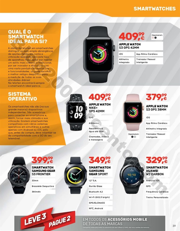 Antevisão Folheto WORTEN Mobile Promoções de 7 