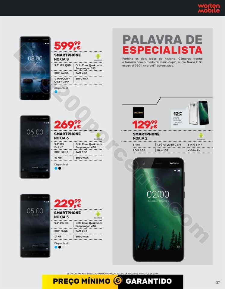 Antevisão Folheto WORTEN Mobile Promoções de 15