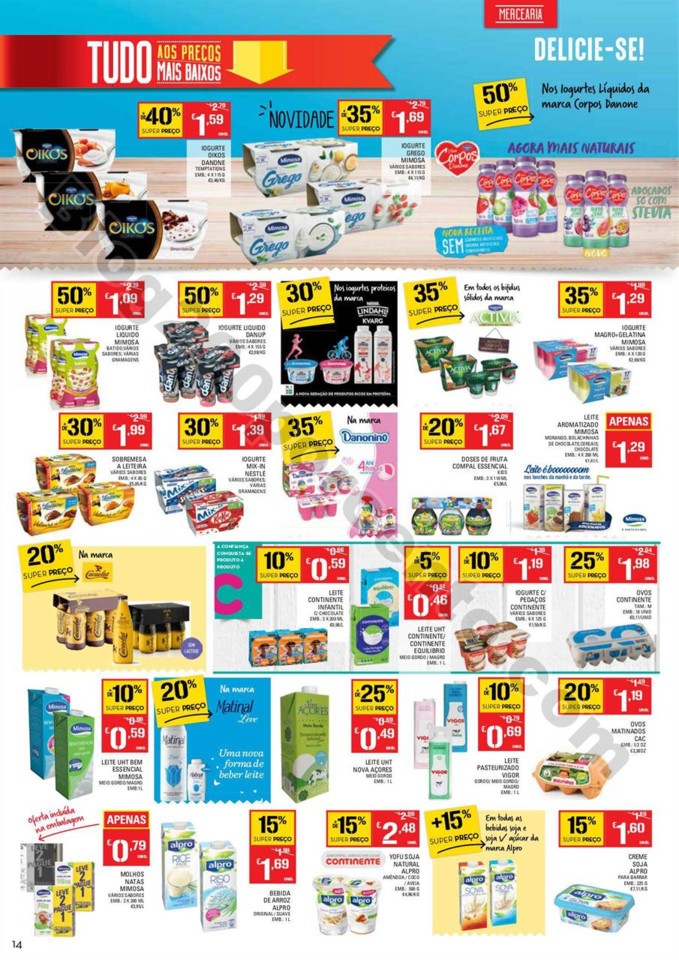 Antevisão Folheto CONTINENTE Promoções de 31 ju