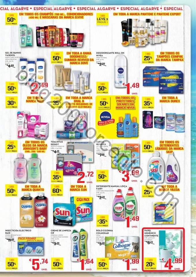 Antevisão Folheto CONTINENTE Praias promoções d