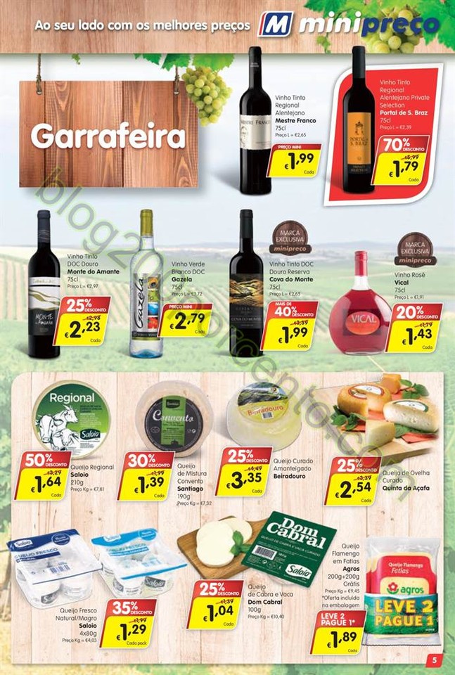Antevisão Folheto MINIPREÇO promoções de 7 a 1