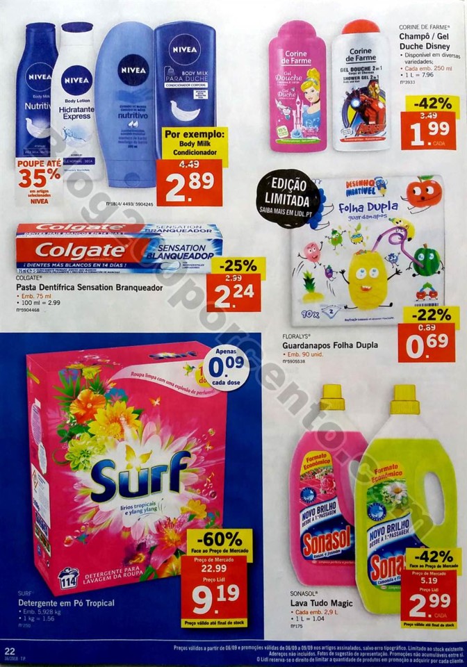 antevisao lidl tudo a 1 euro promocoes de 3 a 9 se