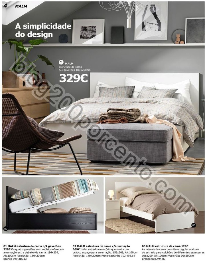 Novo Catálogo IKEA Quartos promoções até 31 ju