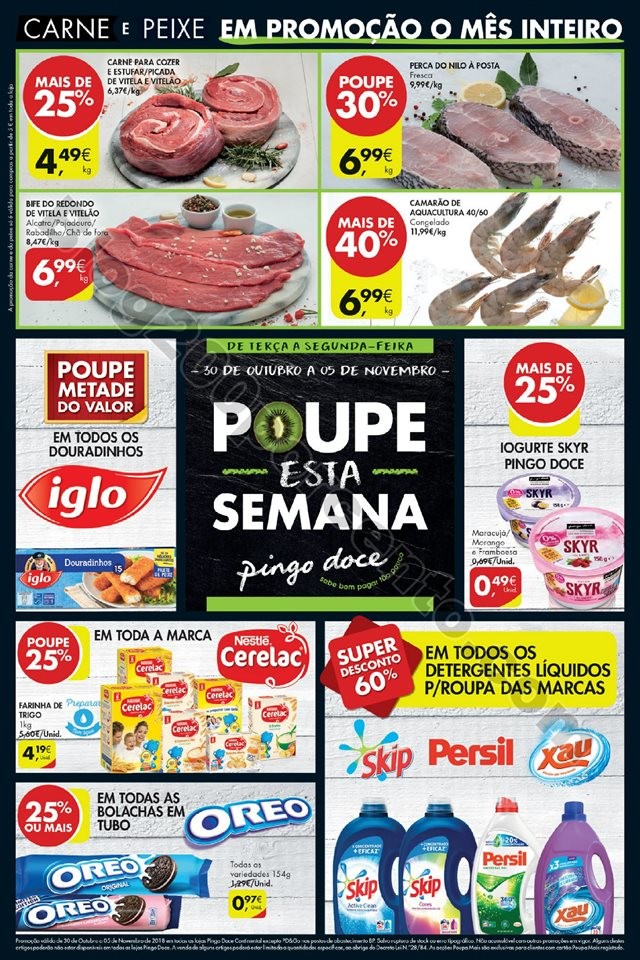 Antevisão Folheto PINGO DOCE Promoções de 30 ou