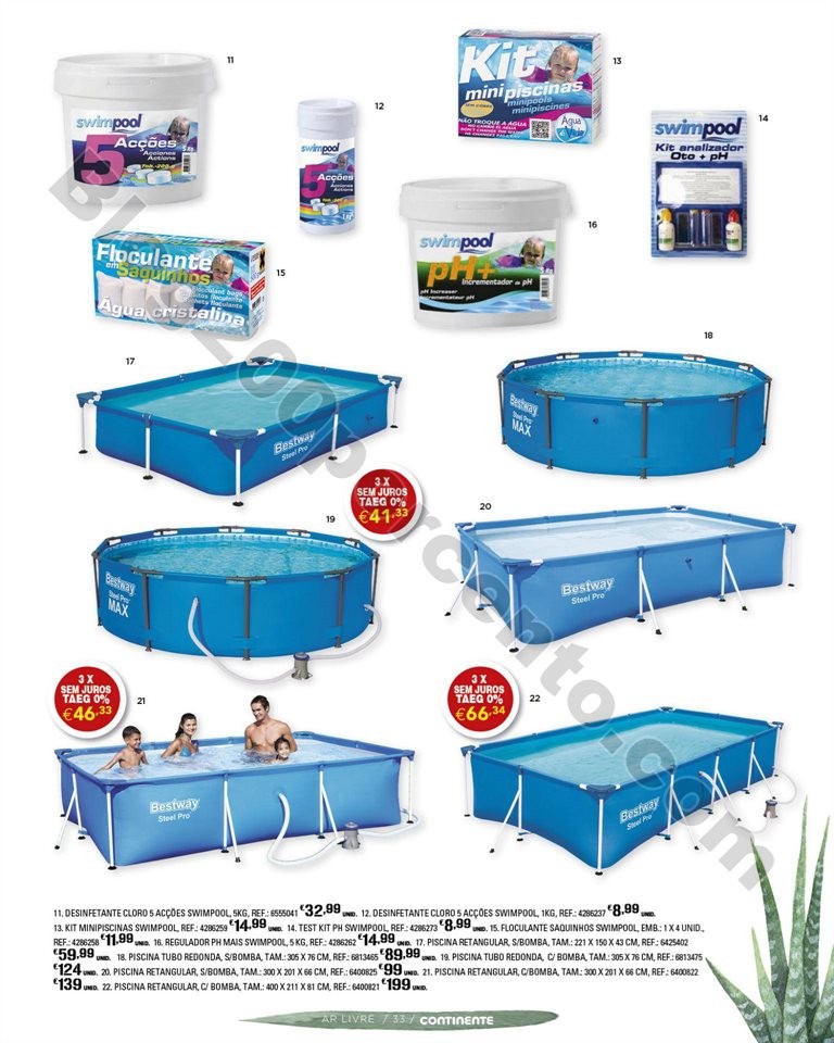 Antevisão Folheto CONTINENTE Feira ar livre promo