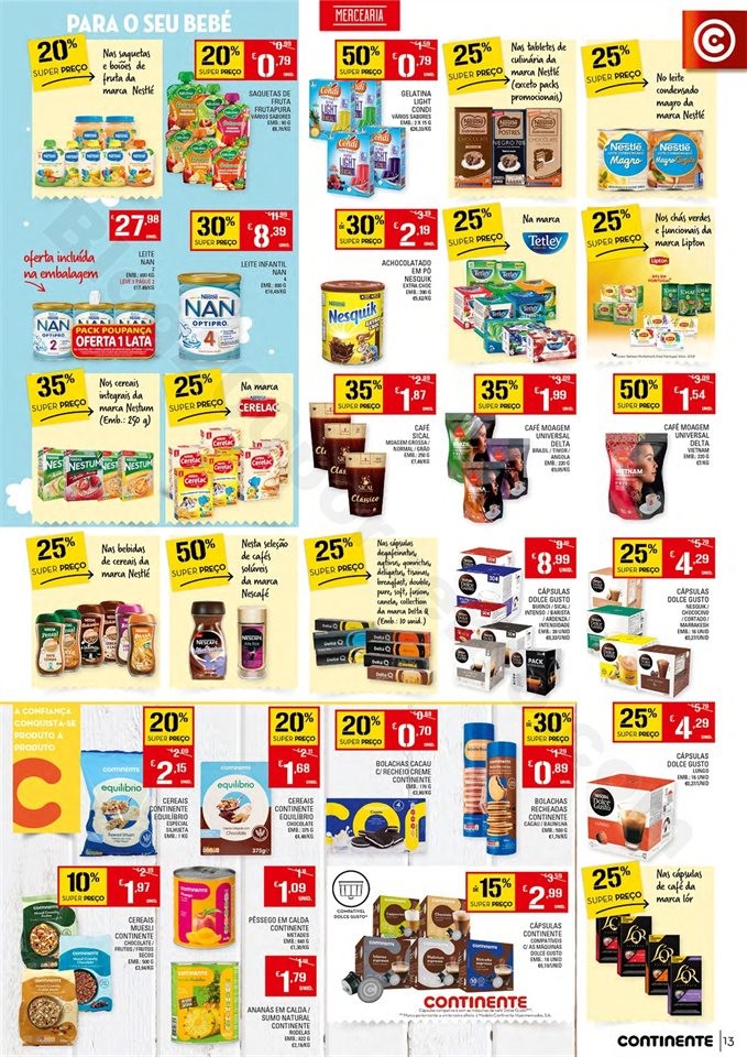 Antevisão Folheto CONTINENTE Promoções de 19 a 