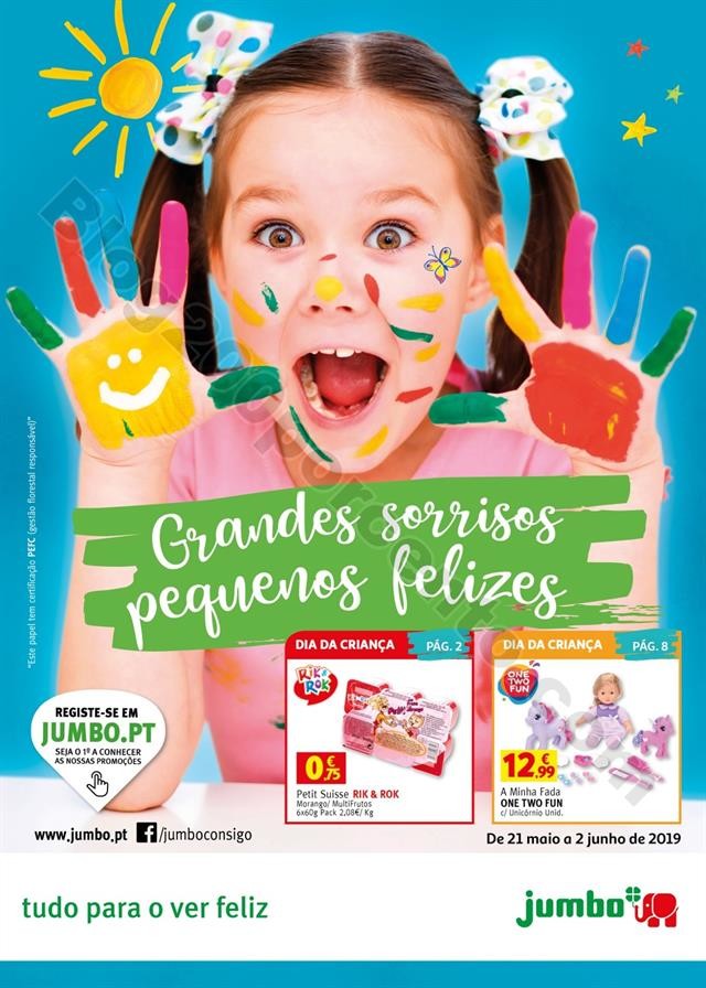 Antevisão Folheto JUMBO Dia da Criança + Promoç