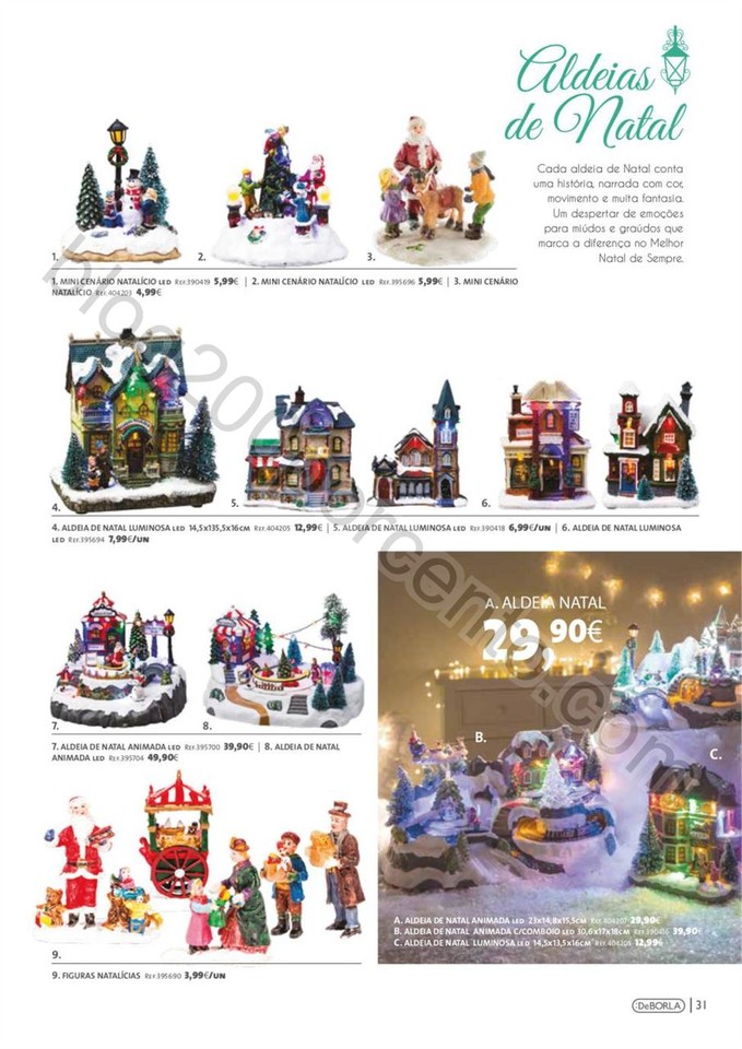 Antevisão Folheto DEBORLA Natal promoções de 5 