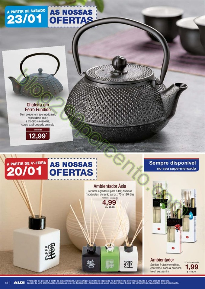 Antevisão Folheto ALDI Promoções a partir de 20