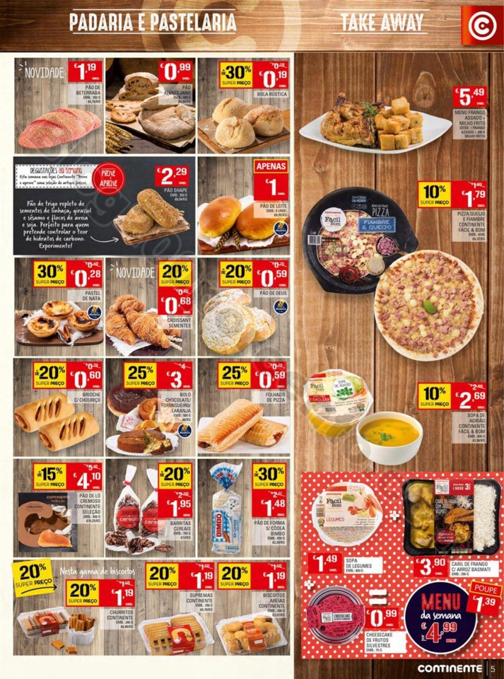 Antevisão folheto CONTINENTE Madeira Promoções 