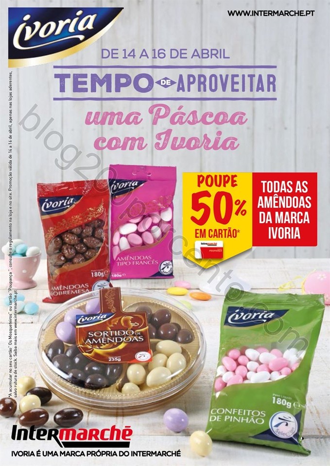 Avistamento 50% desconto INTERMARCHÉ Amêndoas de