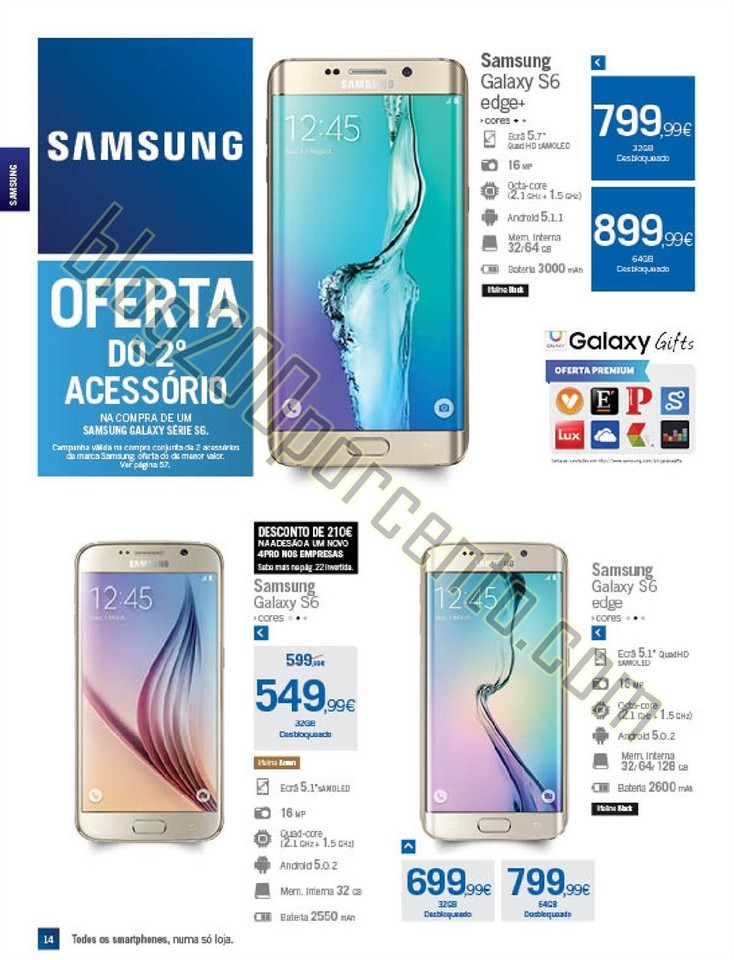 Novo Folheto PHONE HOUSE Natal promoções de 30 n