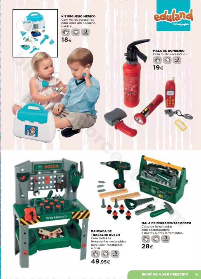 Antevisão Folheto Brinquedos Natal El Corte Ingl