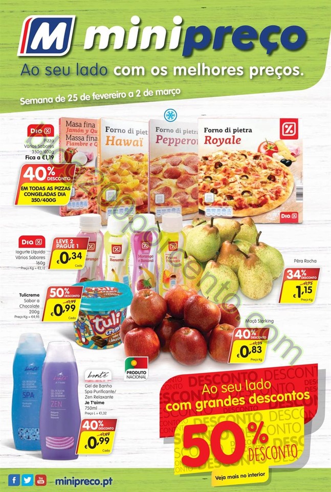 Antevisão Folheto MINIPREÇO Nacional de 25 fever