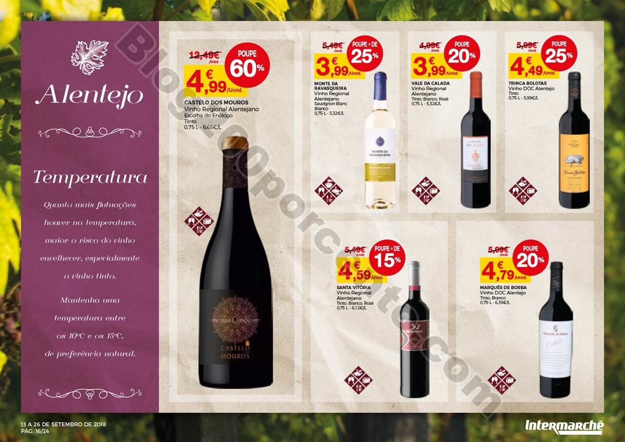 Antevisão Folheto INTERMARCHÉ Feira de vinhos pr