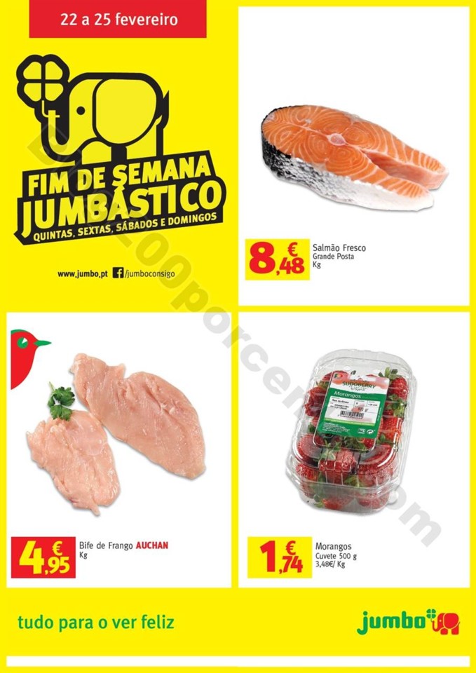 Antevisão Folheto JUMBO Fim de semana promoções