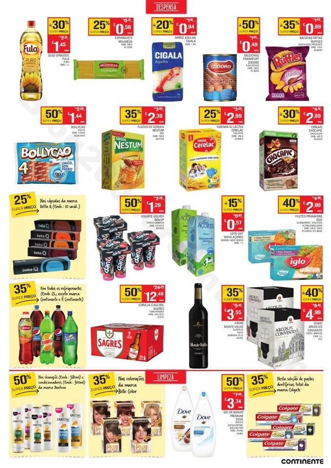 Folheto extra CONTINENTE aberturas belas 24 a 27 j