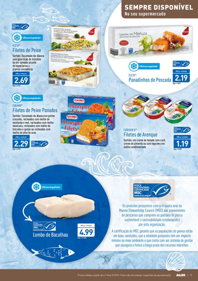Antevisao Folheto ALDI Promoções a partir de 27 