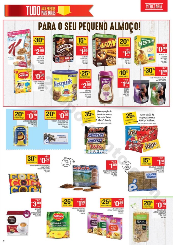 Novo Folheto CONTINENTE Açores Promoções até 2