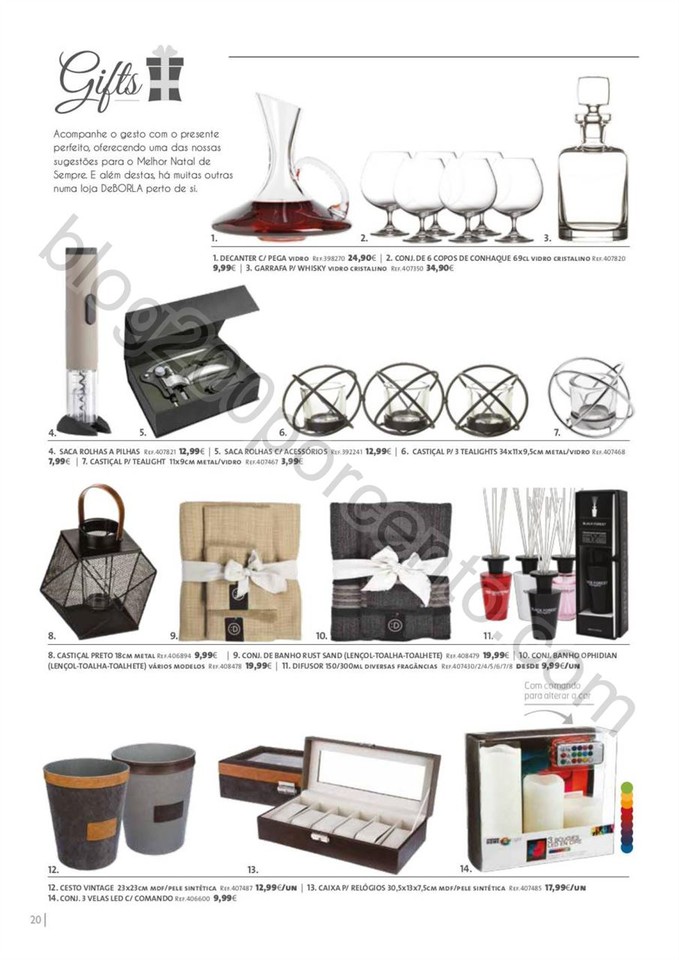 Antevisão Folheto DEBORLA Natal promoções de 5 