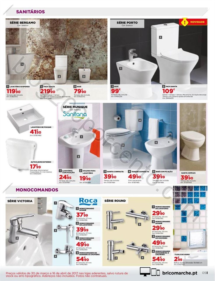 Antevisão Folheto BRICOMARCHÉ Promoções de 30 