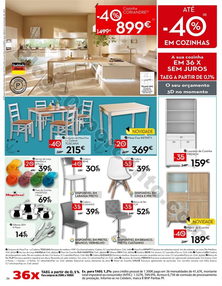 Antevisão Folheto CONFORAMA Promoções de 3 maio