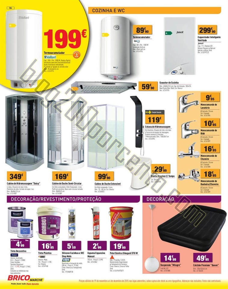 Antevisão Folheto BRICOMARCHÉ Promoções de 19 