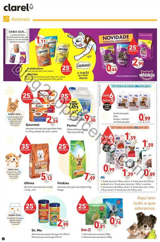 Antevisão Folheto CLAREL Promoções de 16 a 29 j