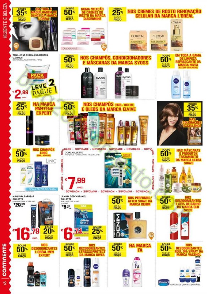 Antevisão Folheto CONTINENTE Promoções de 5 a 1