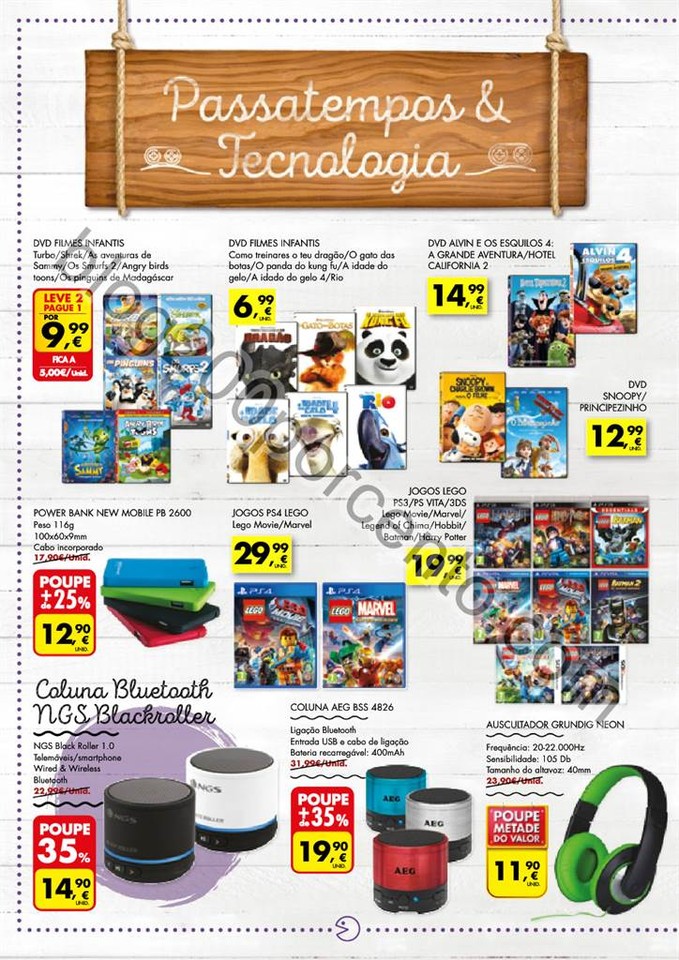 Antevisão Folheto PINGO DOCE Bazar - verão promo