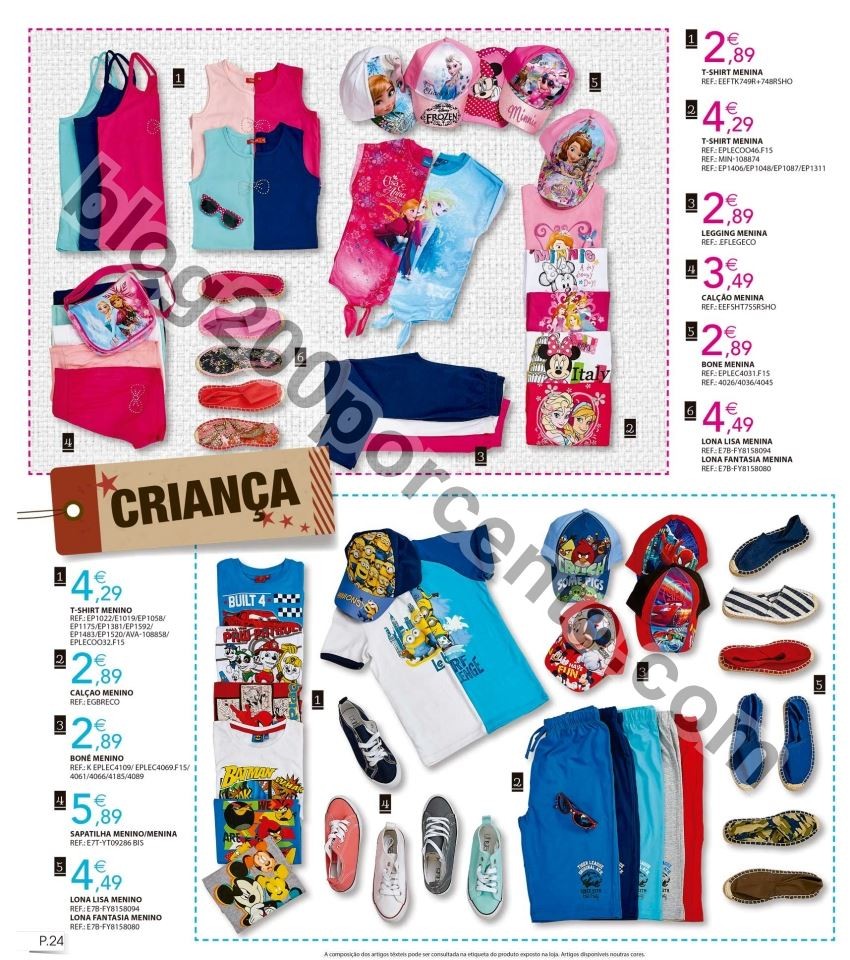 Antevisão Folheto E-LECLERC Aniversário Rana de 