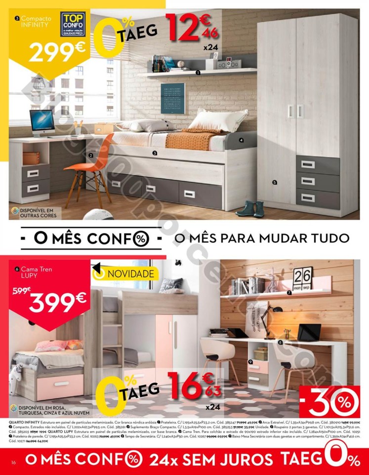 Antevisão Folheto CONFORAMA Promoções de 28 ago