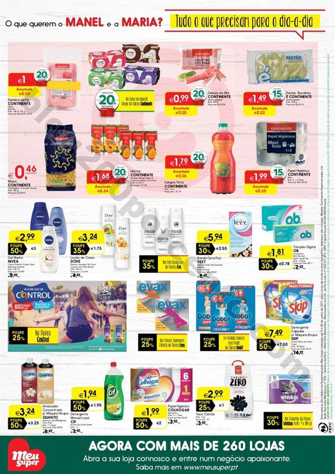 Antevisão Folheto MEU SUPER Promoções de 9 a 19