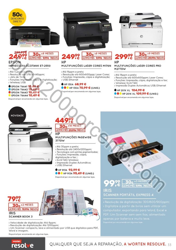 Novo Folheto WORTEN Tecnologia promoções de 6 a 