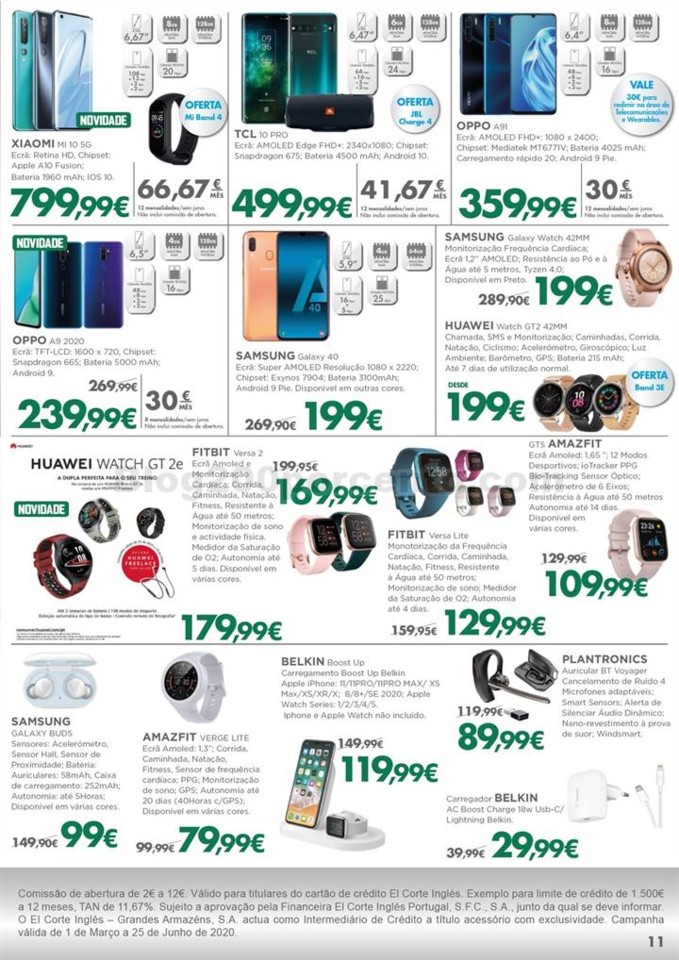 Antevisão Folheto EL CORTE INGLÉS Tecnologia Pro