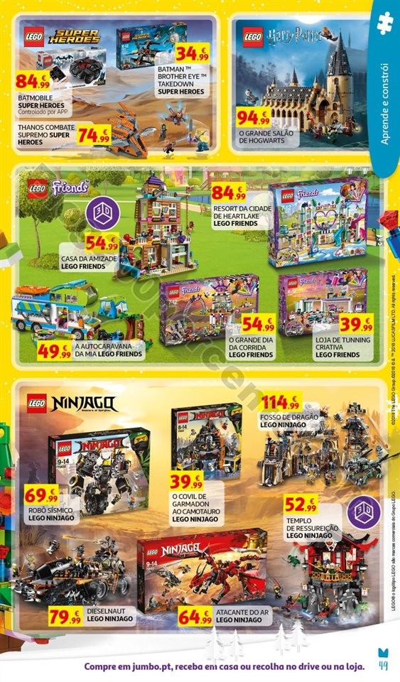 Antevisão Catálogo JUMBO Brinquedos Natal promo