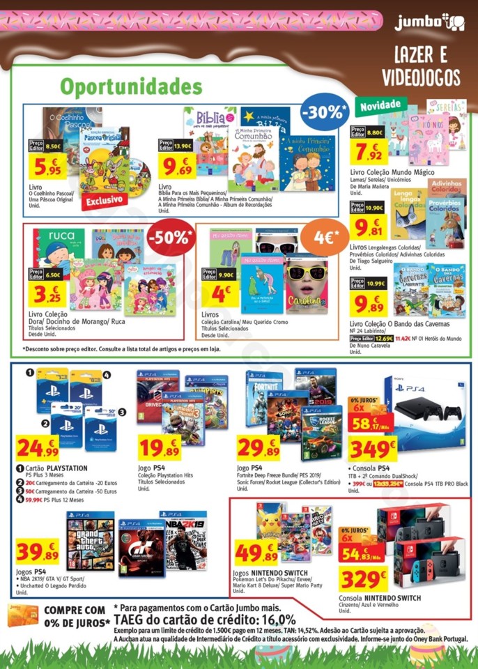 Antevisão Folheto JUMBO Feira da Páscoa Promoç
