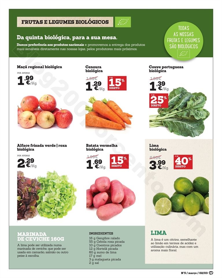 Antevisão Folheto GO NATURAL Promoções de 26 fe